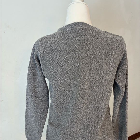 Gray Cat Pattern Sweater - Picture 2 of 6